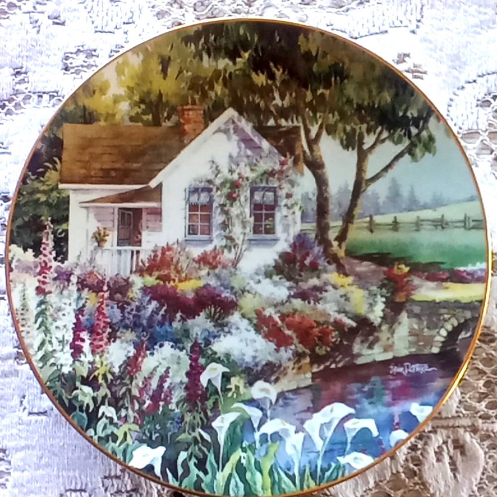 This Side of Heaven by Erin Dertmer decorative plate.